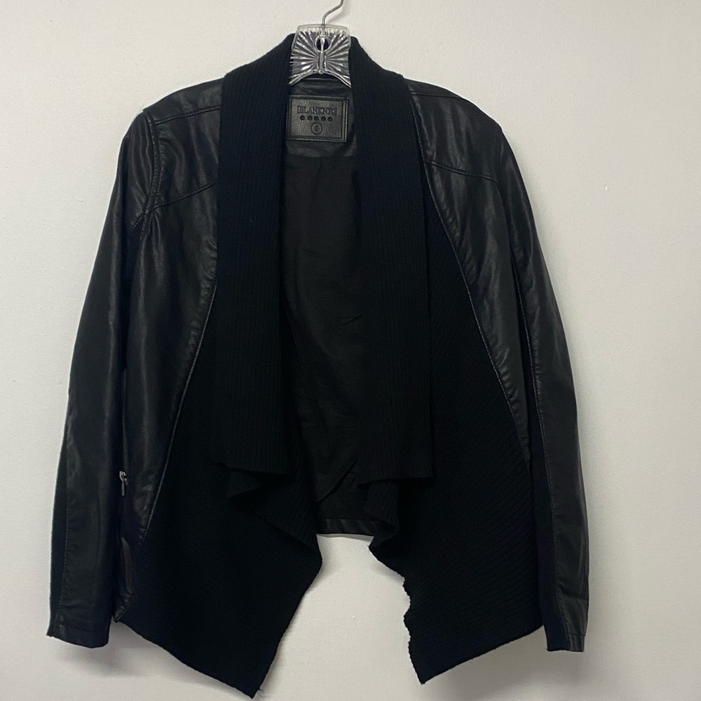 Blank NYC Black Leather Jacket